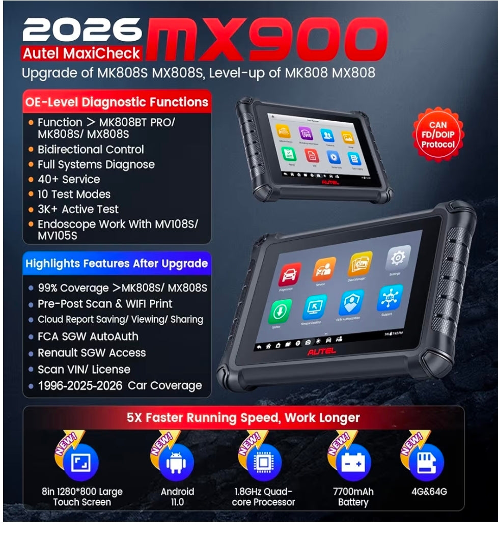 Autel MaxiCOM MK900 OBD